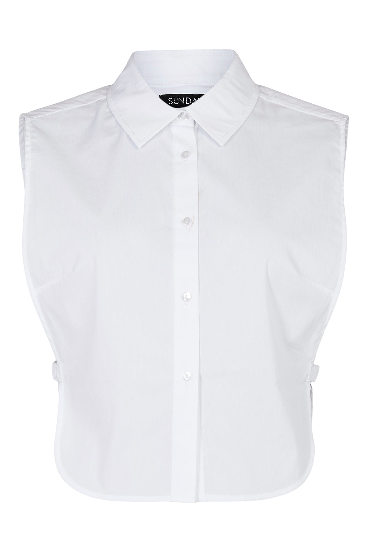 Crisp White Button Shirt Insert