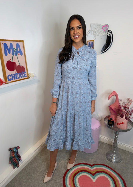 Sanna Ditsy Print Dress