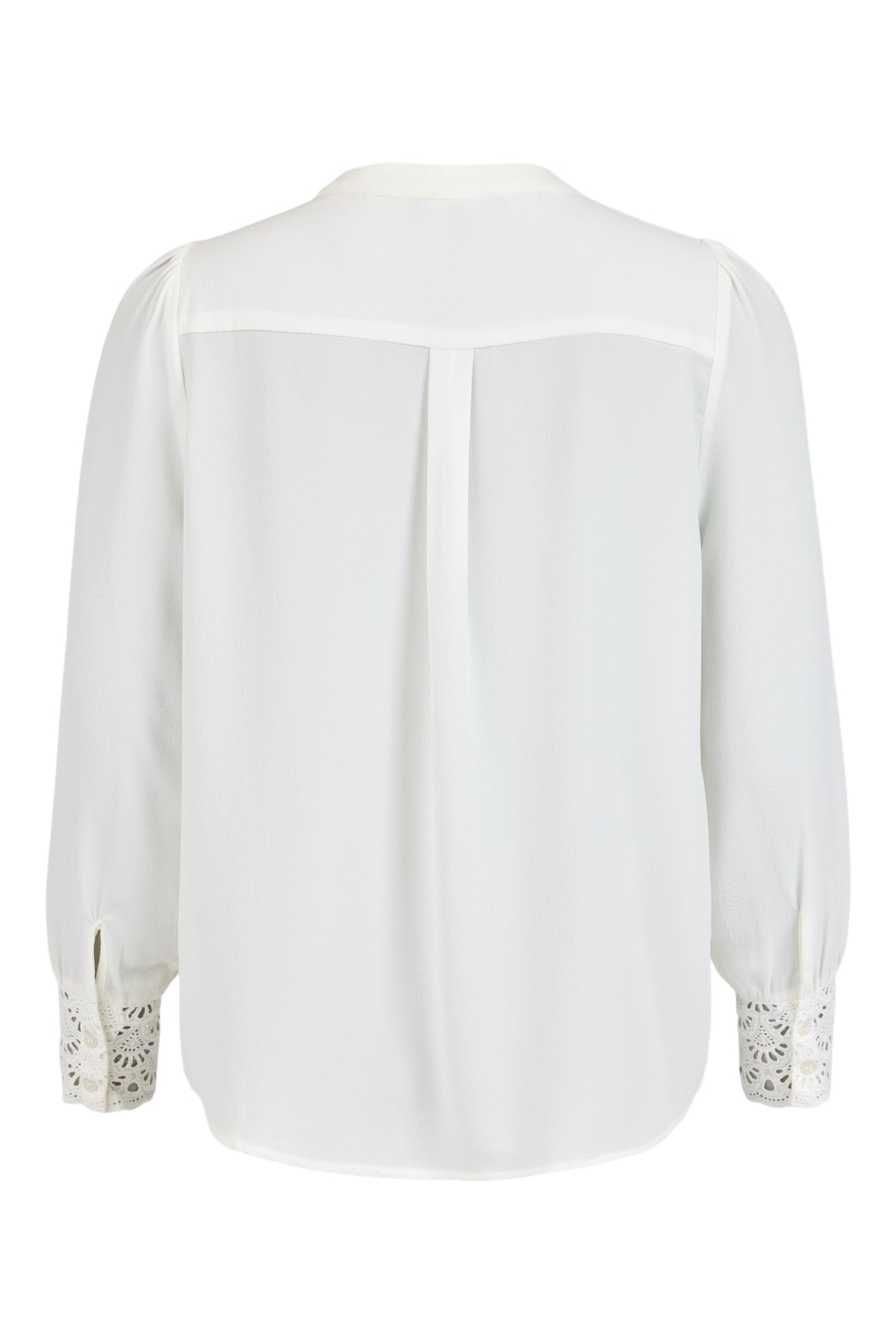 Sunday Cream Lace Detail Blouse