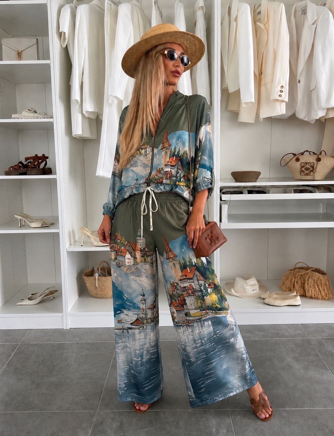Sheeda Two Piece Print Set
