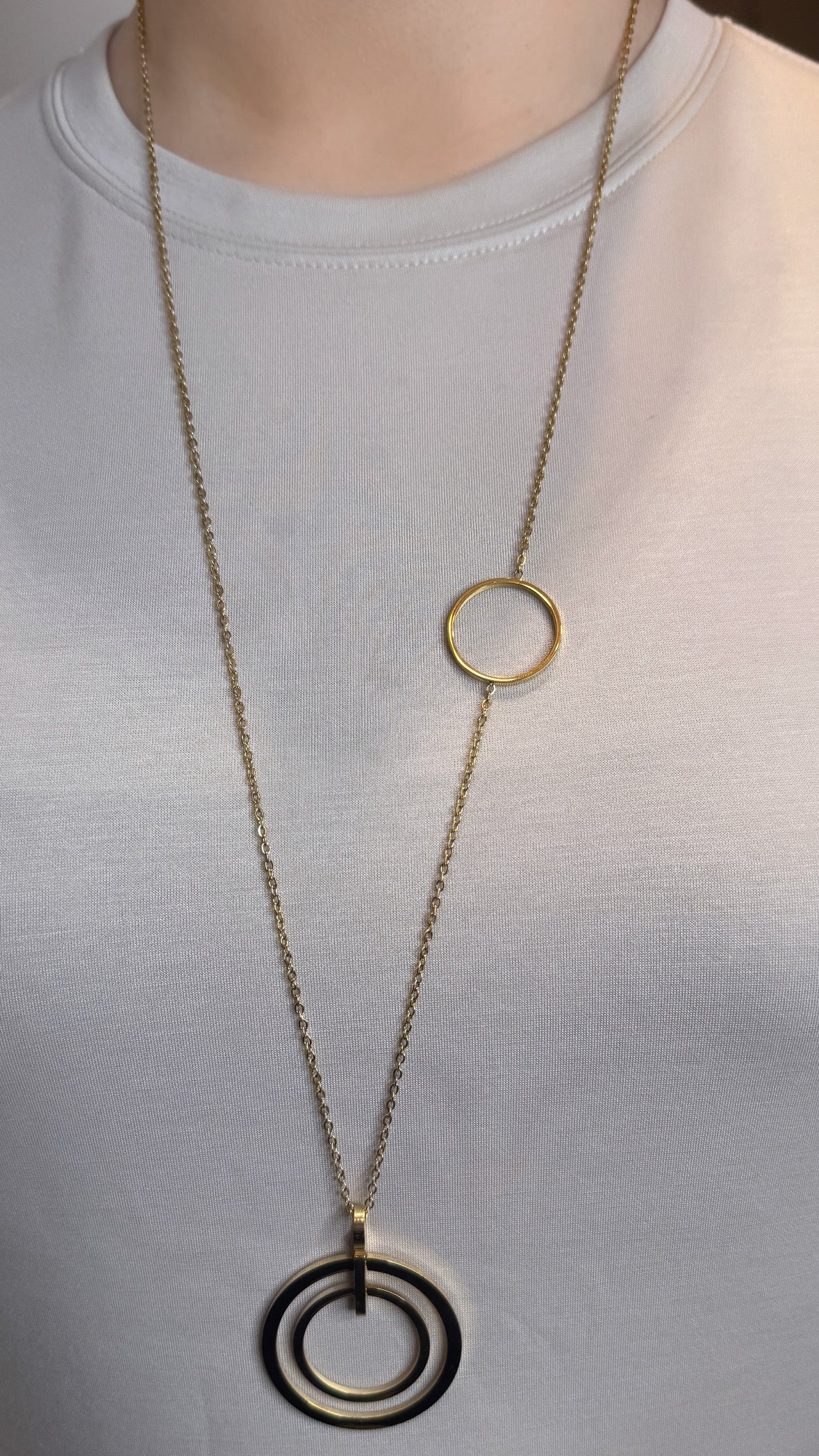 Iris Gold Chain Necklace