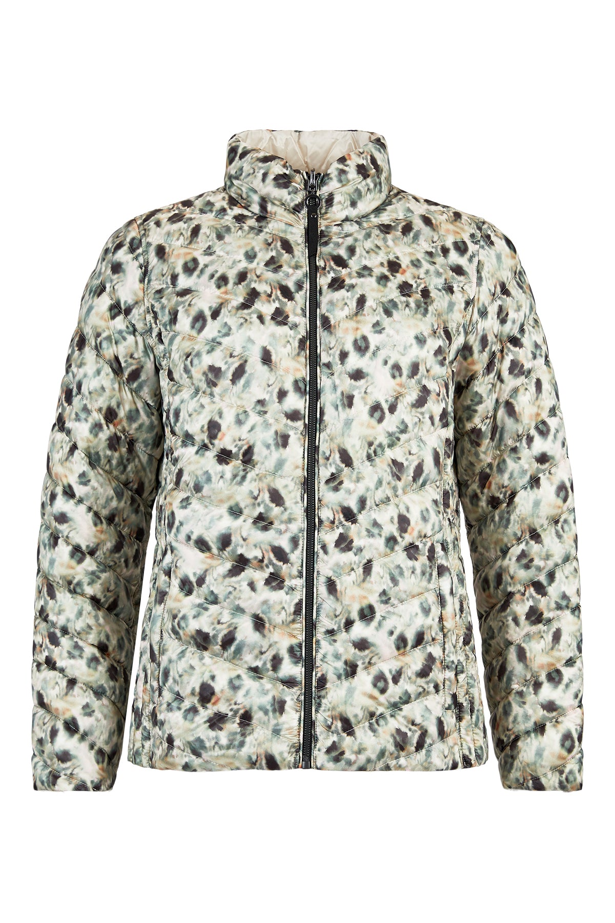 Frandsen Reversible Sage & Beige Puffer Coat