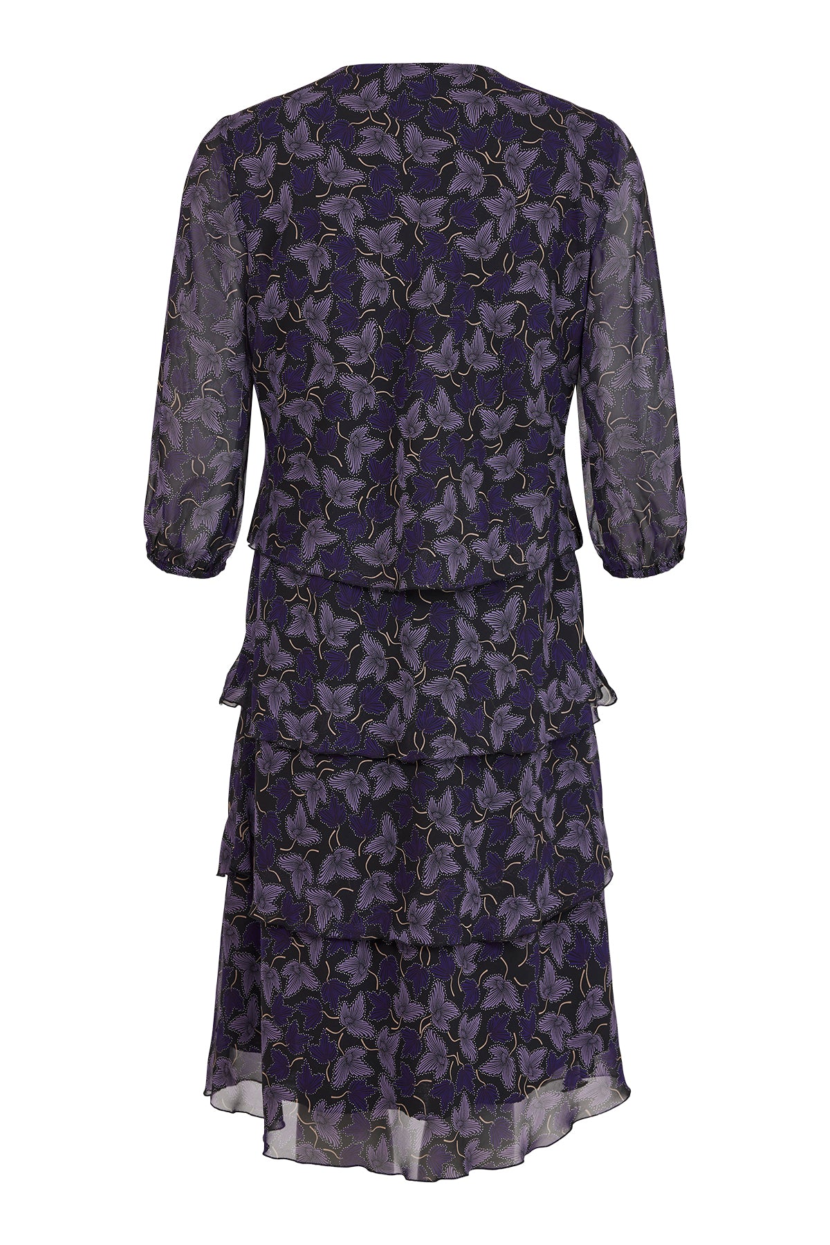 Sunday Purple Floral Dress