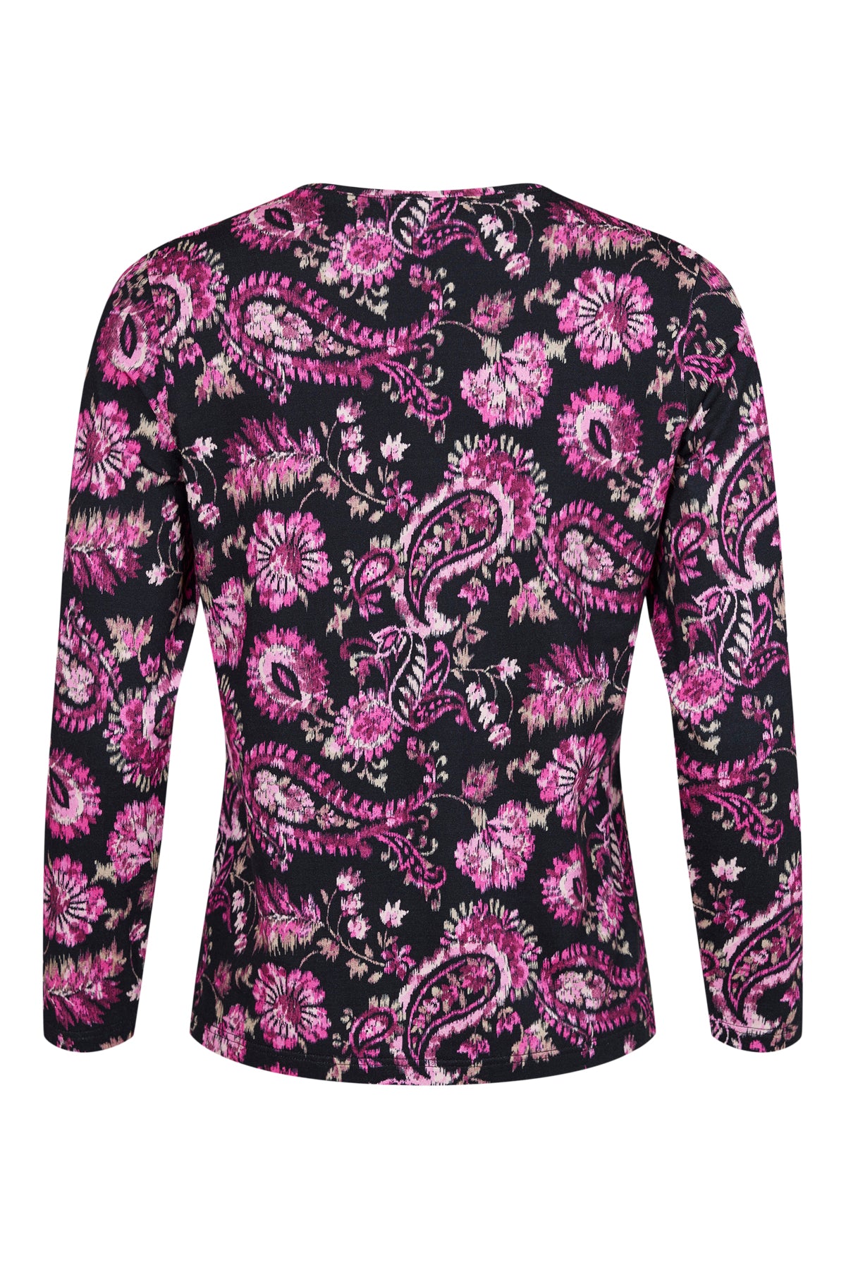 Sunday Pink Paisley Print Top