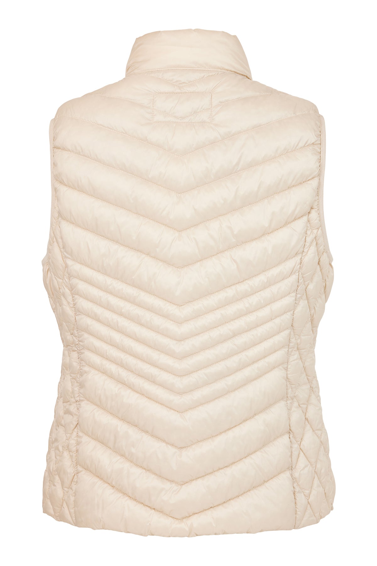 Frandsen Luxury Cream Sleeveless Gilet