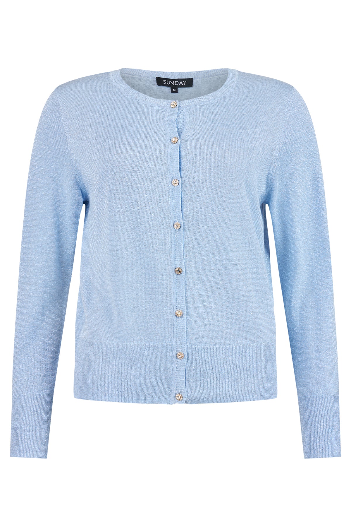Sunday Blue Shimmer Cardigan