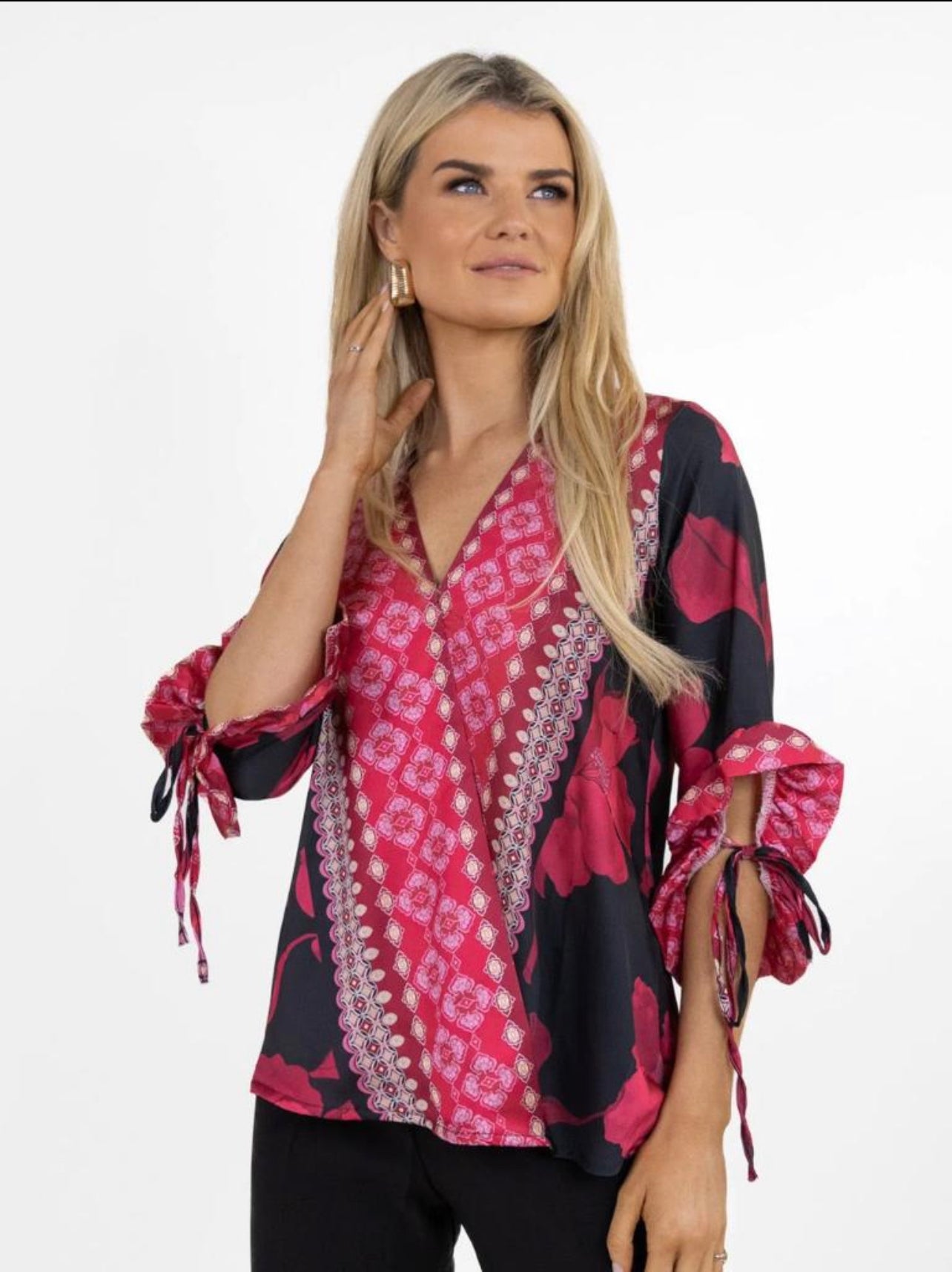 Maria Floral Print Blouse