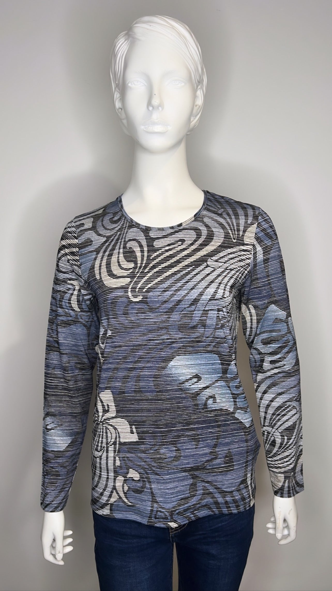 Heidi Denim Effect Blouse