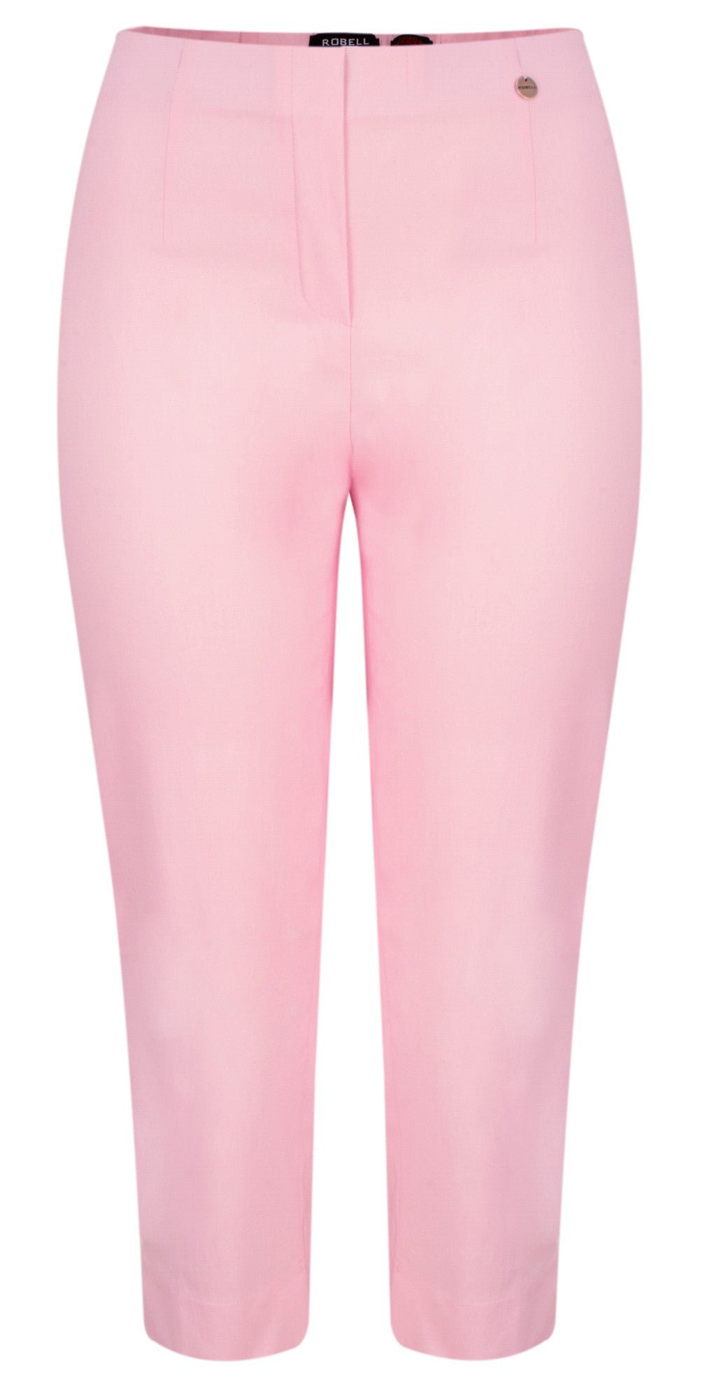 Robell Marie Baby Pink Cropped Trouser