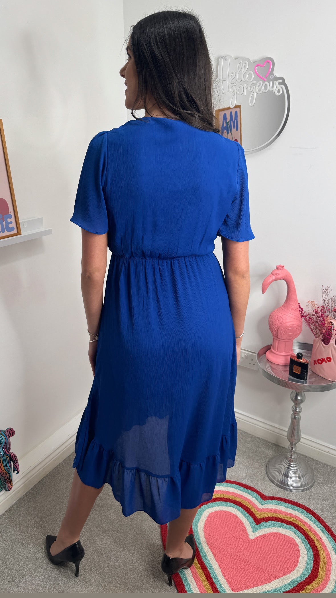 Nori Faux Wrap Dress