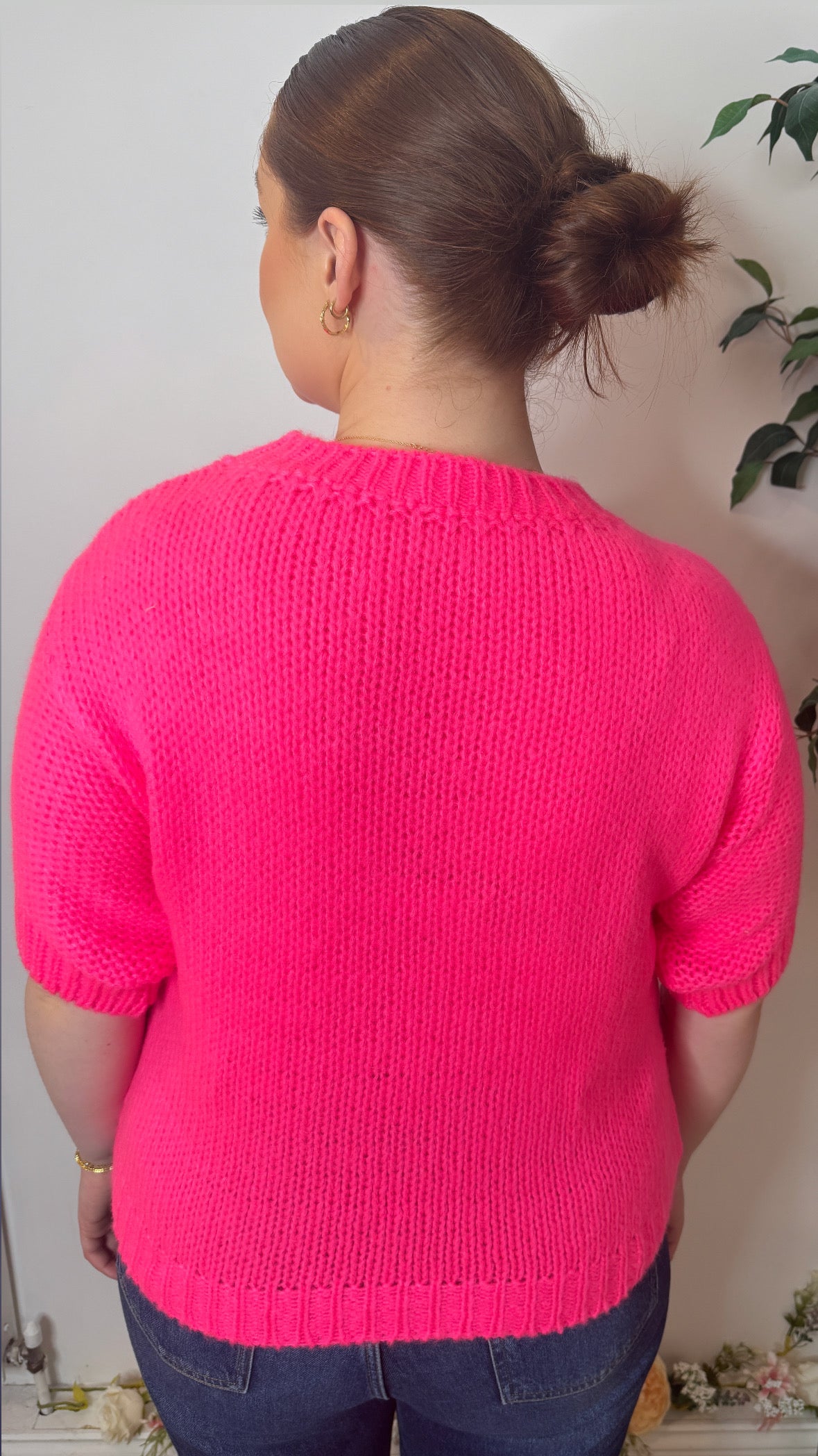 Daria Fuchsia Pink Top