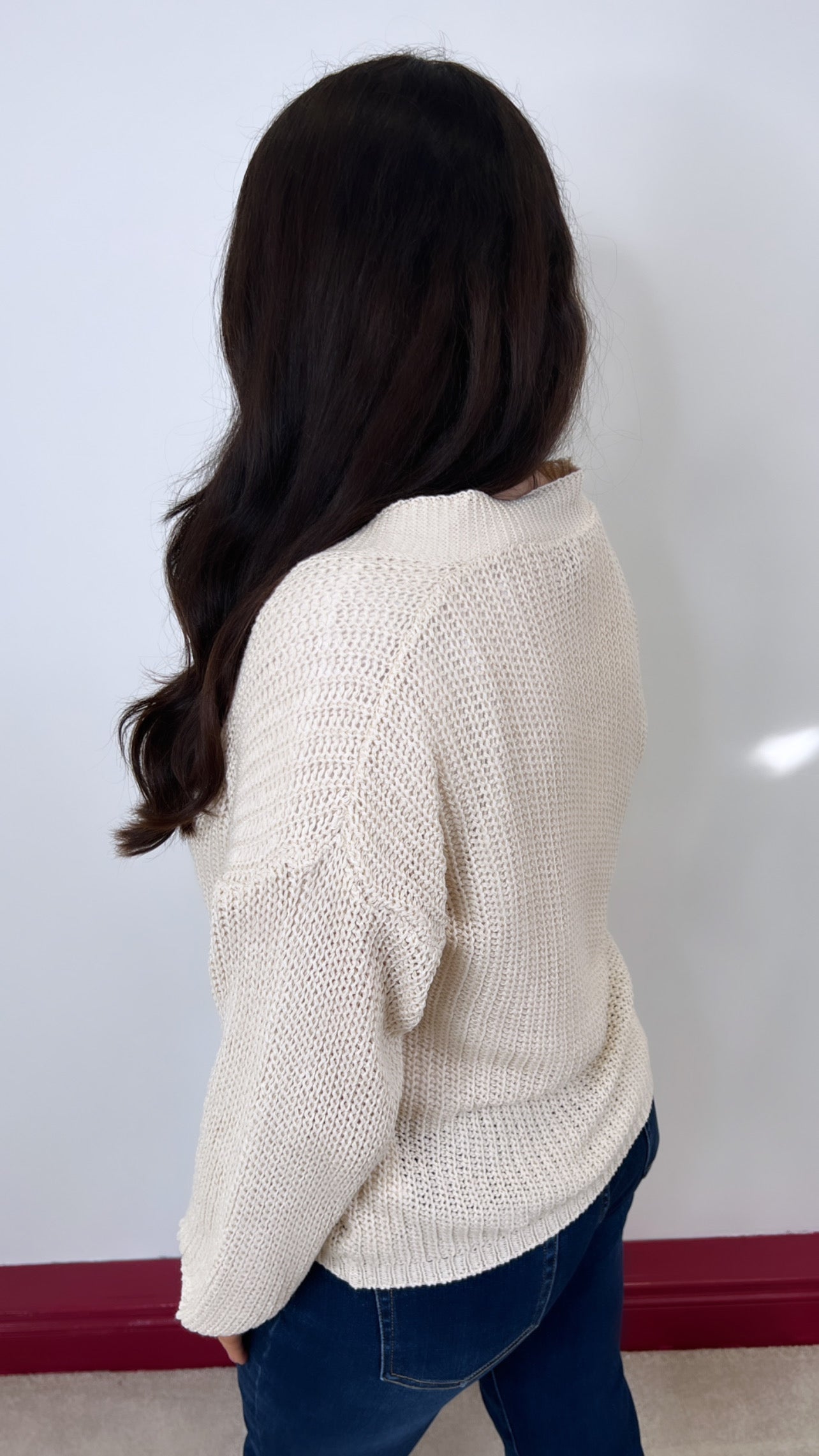 Lexi Beige Knit Cardigan