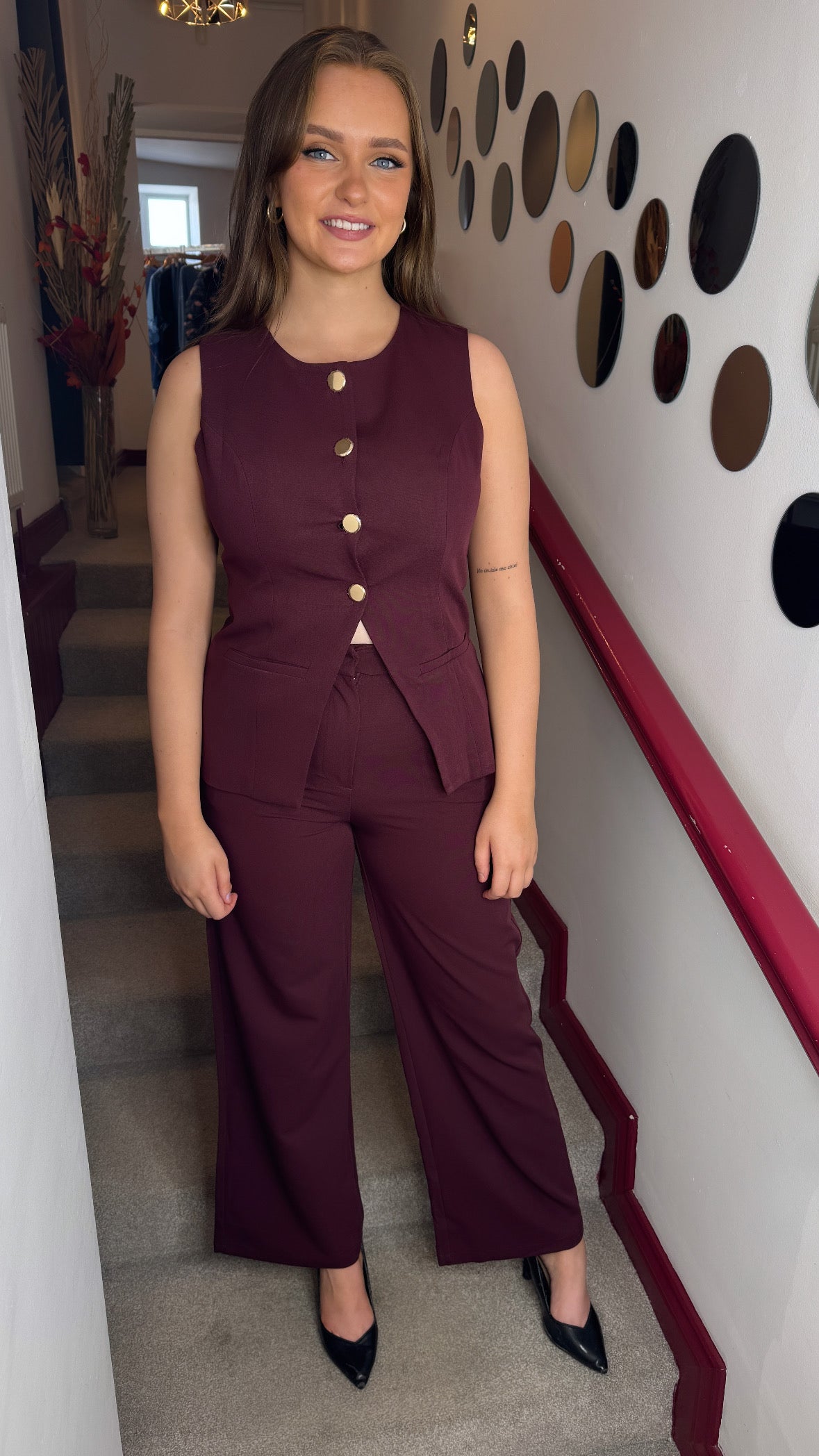 Louisa Wine 2 Piece Set