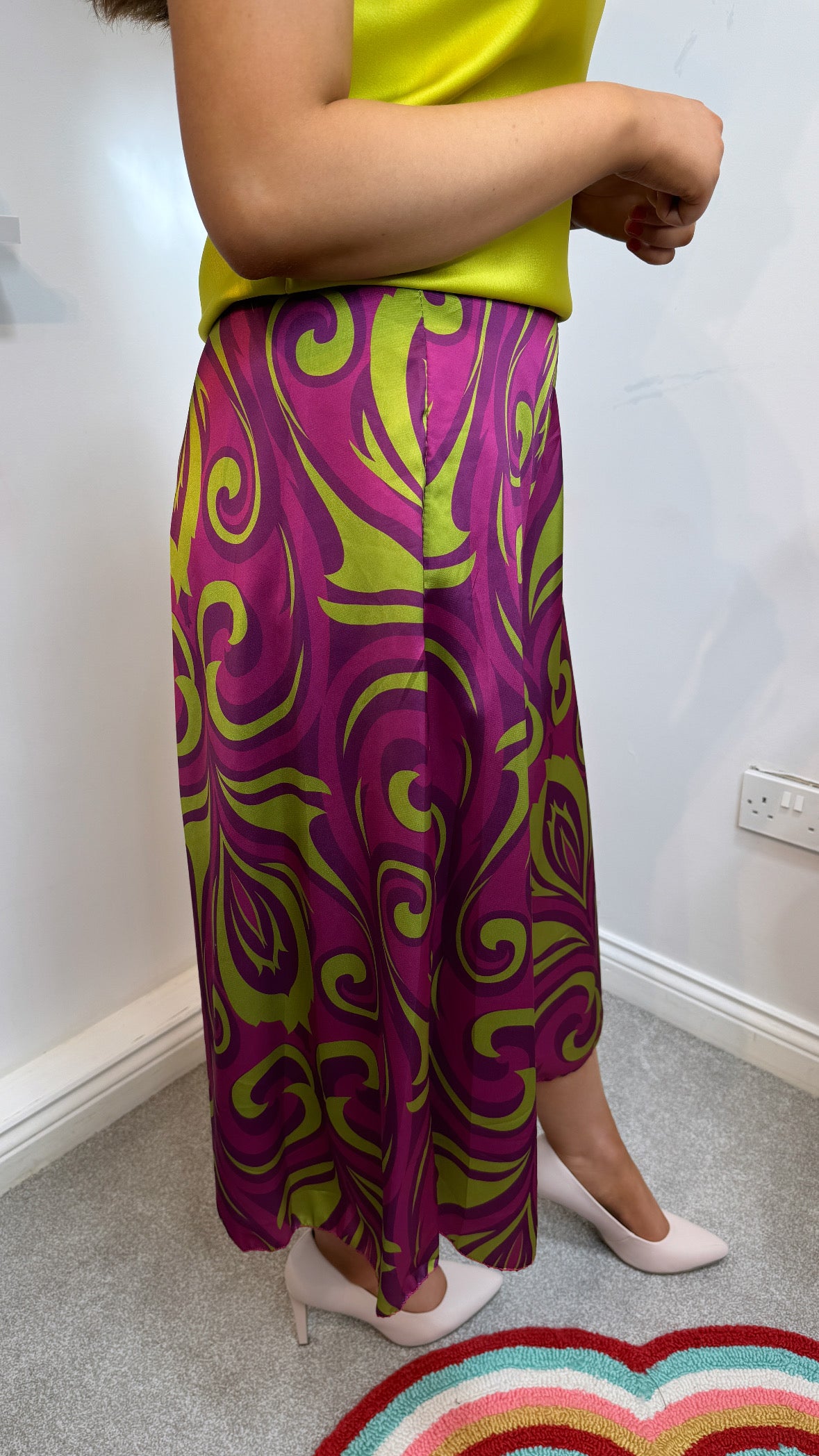 Elspeth Purple Culotte