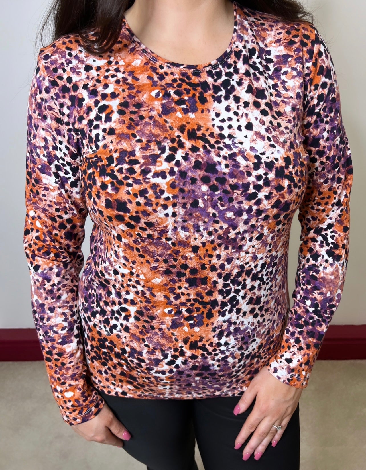 Heidi Leopard Print Blouse