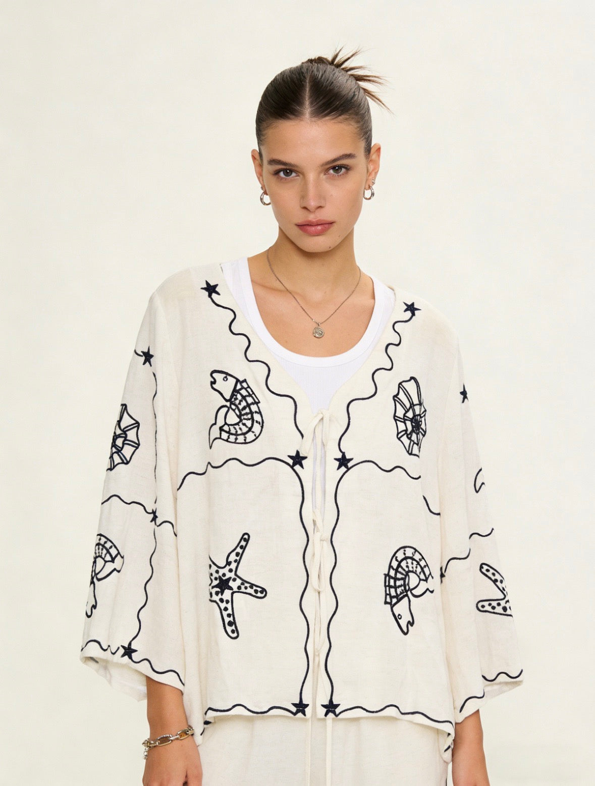 Imogen Linen Feel Overshirt