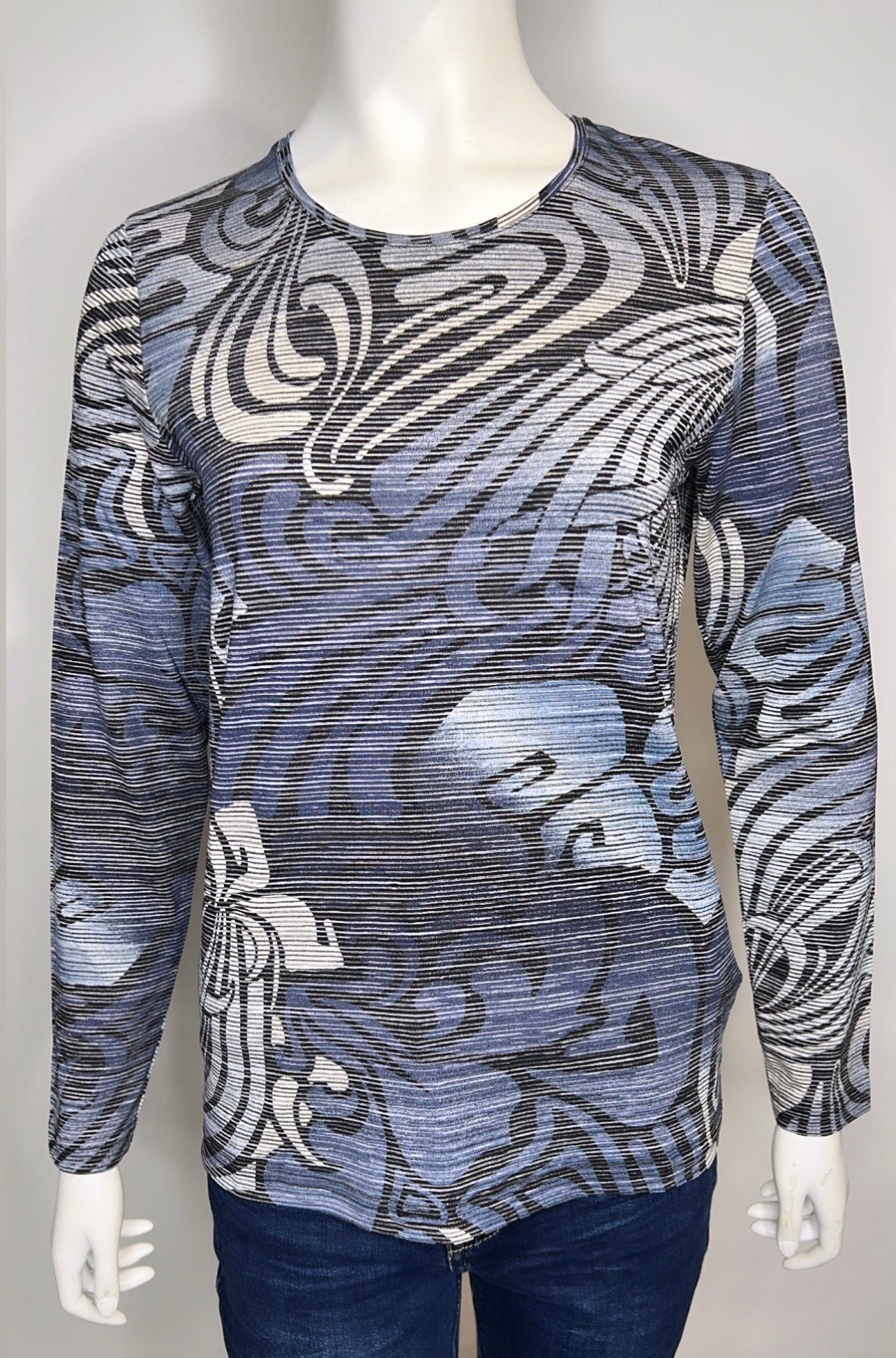 Heidi Denim Effect Blouse