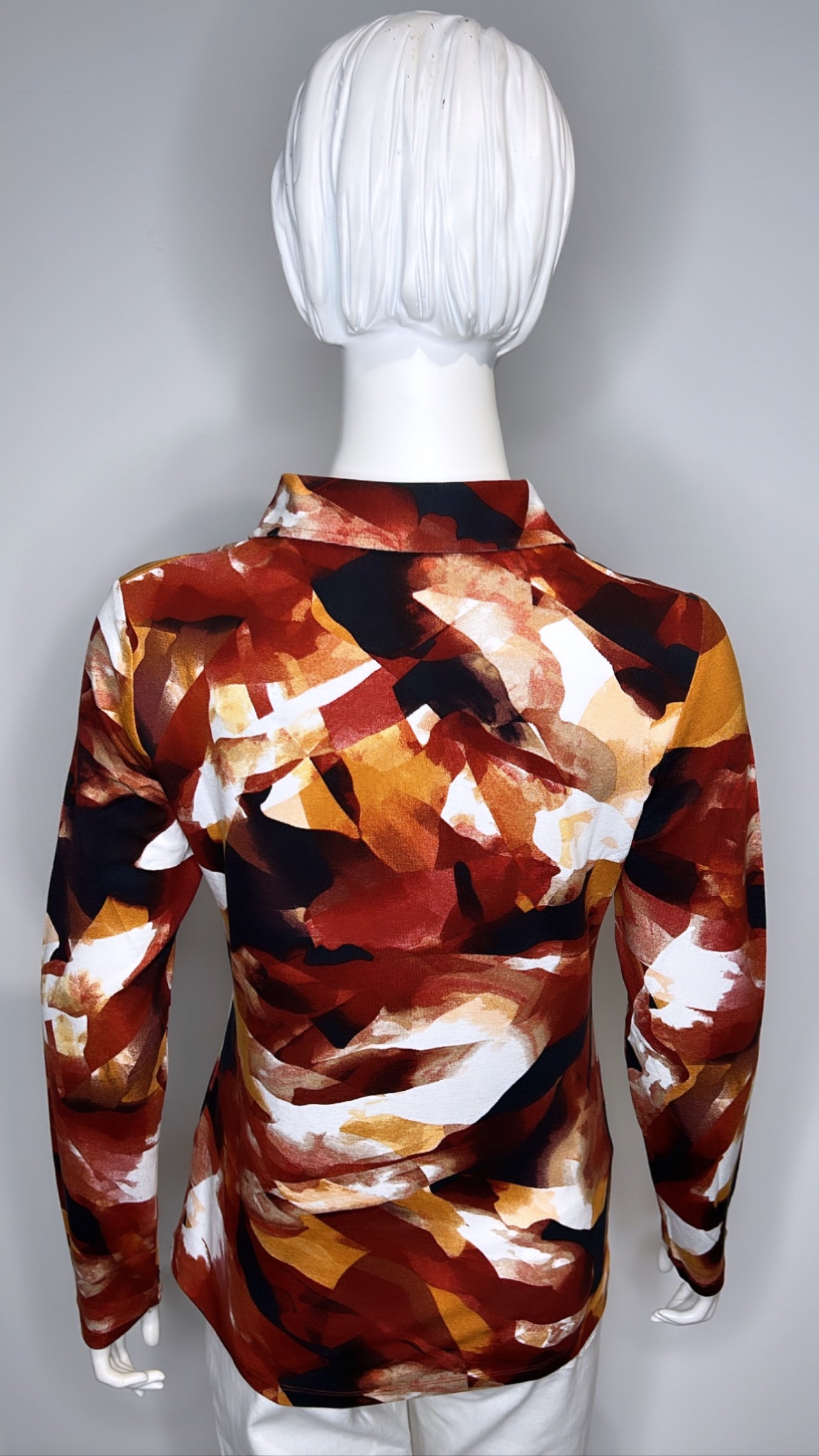 Abigail Abstract Print Shirt