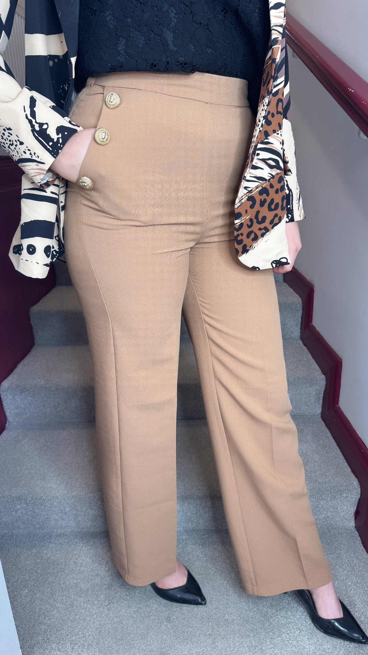 Millie Camel Culotte