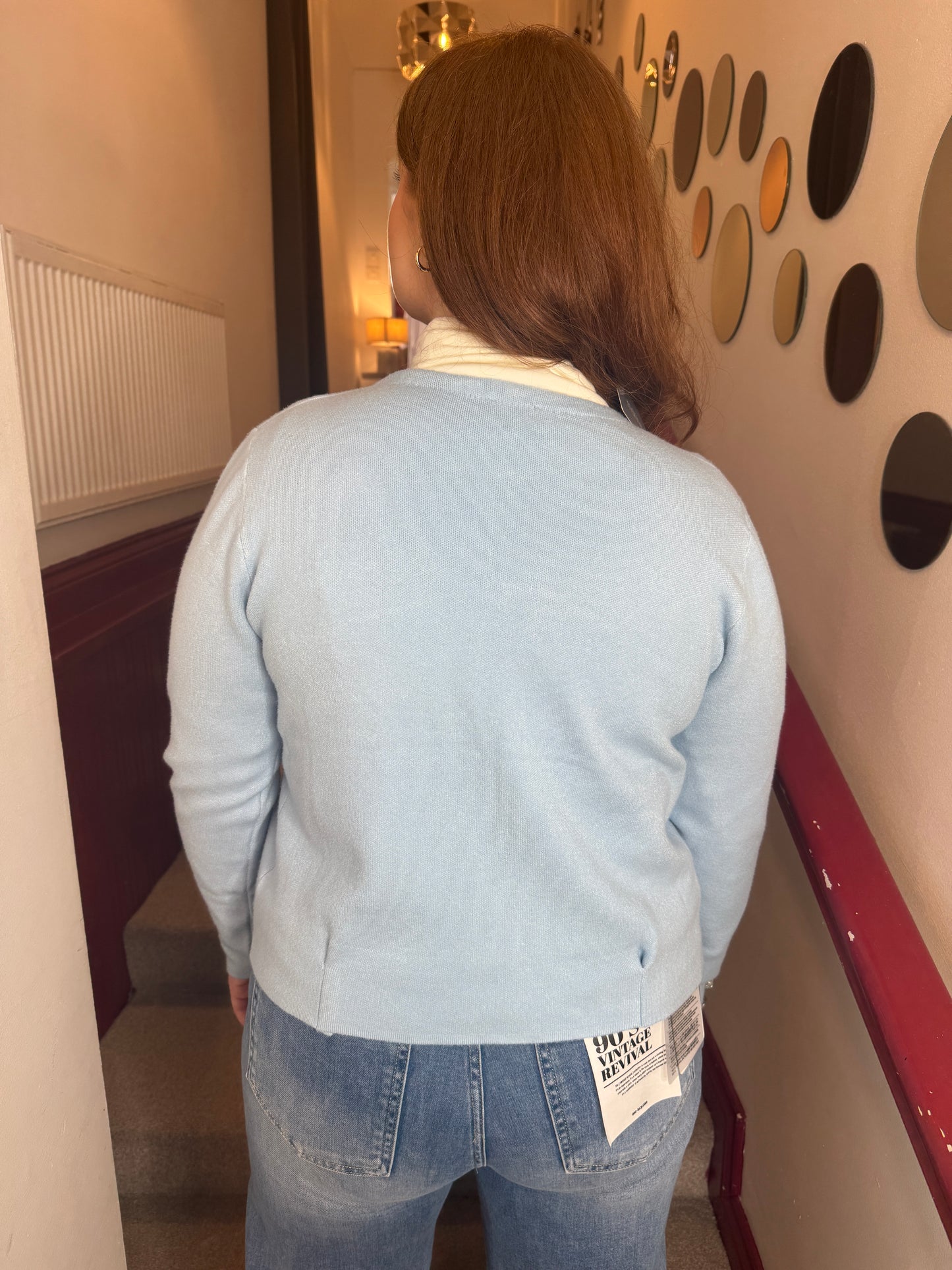 Hariett Baby Blue Cardigan