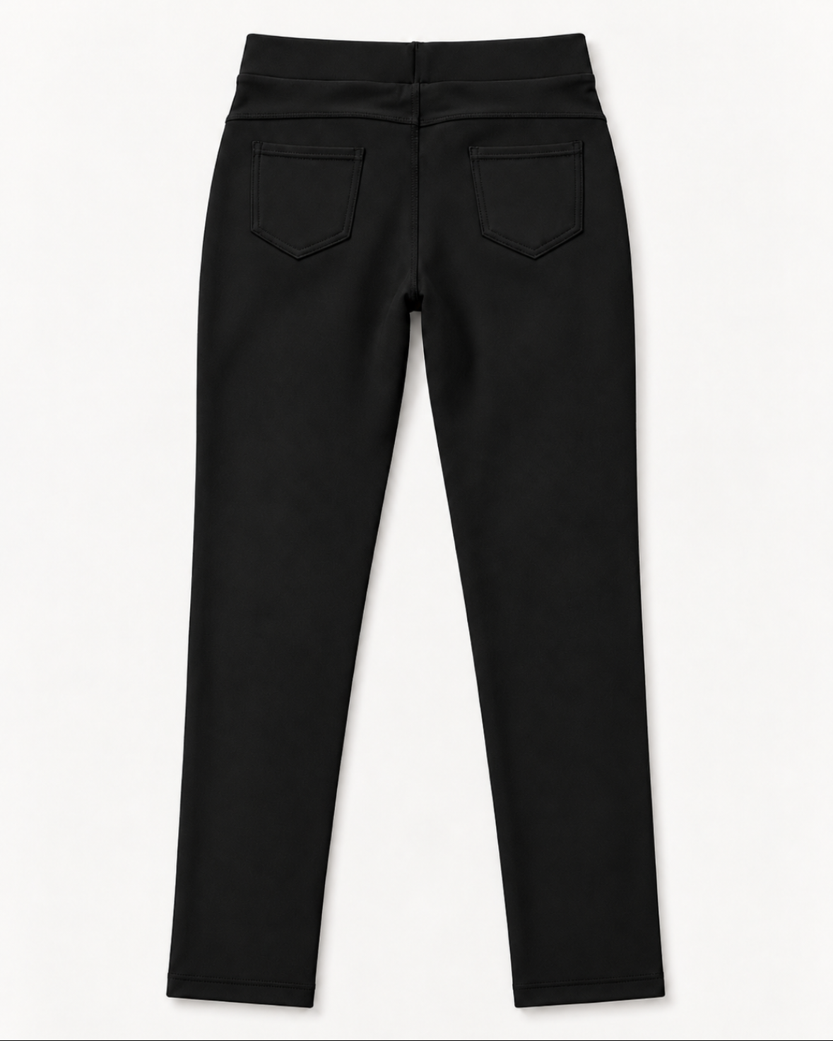 Holly Black Stretch Cotton Leggings