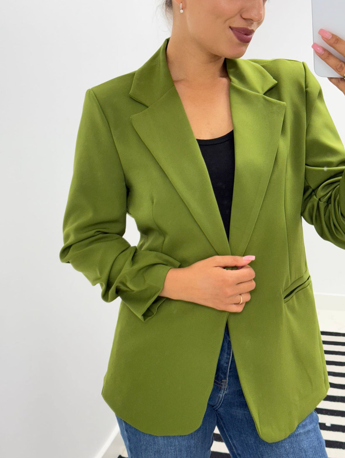 Lulu Olive Green Blazer