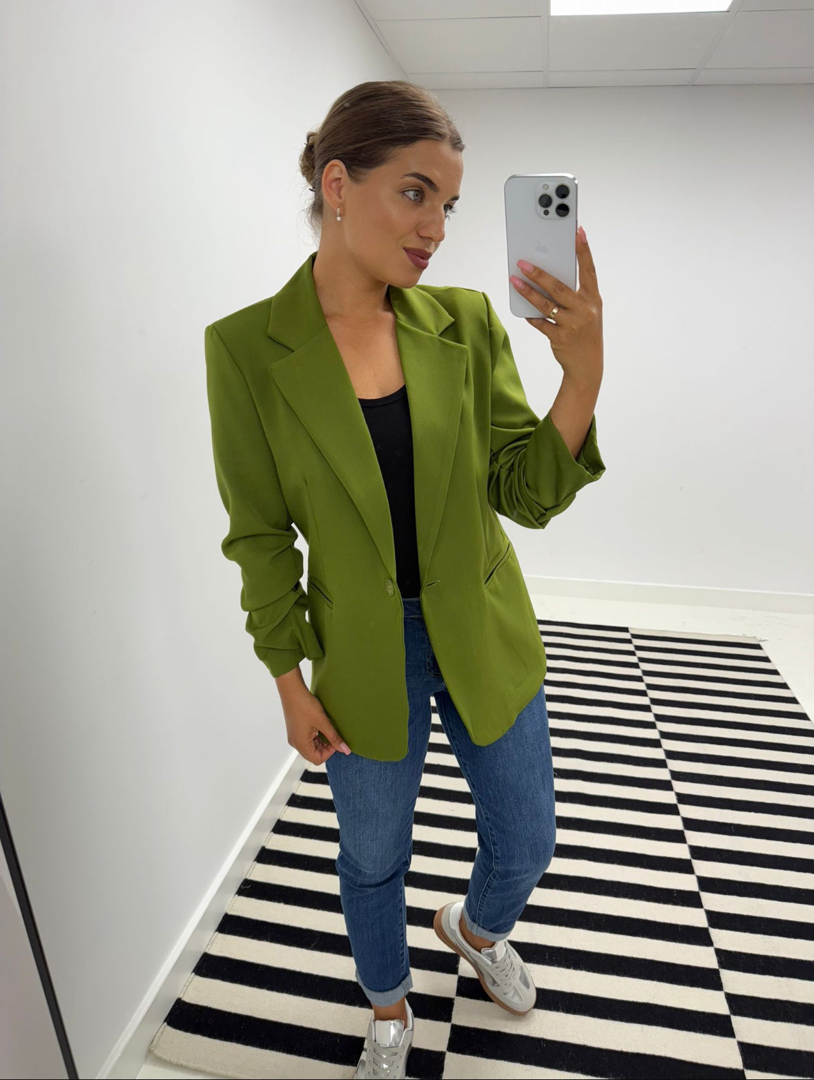 Lulu Olive Green Blazer