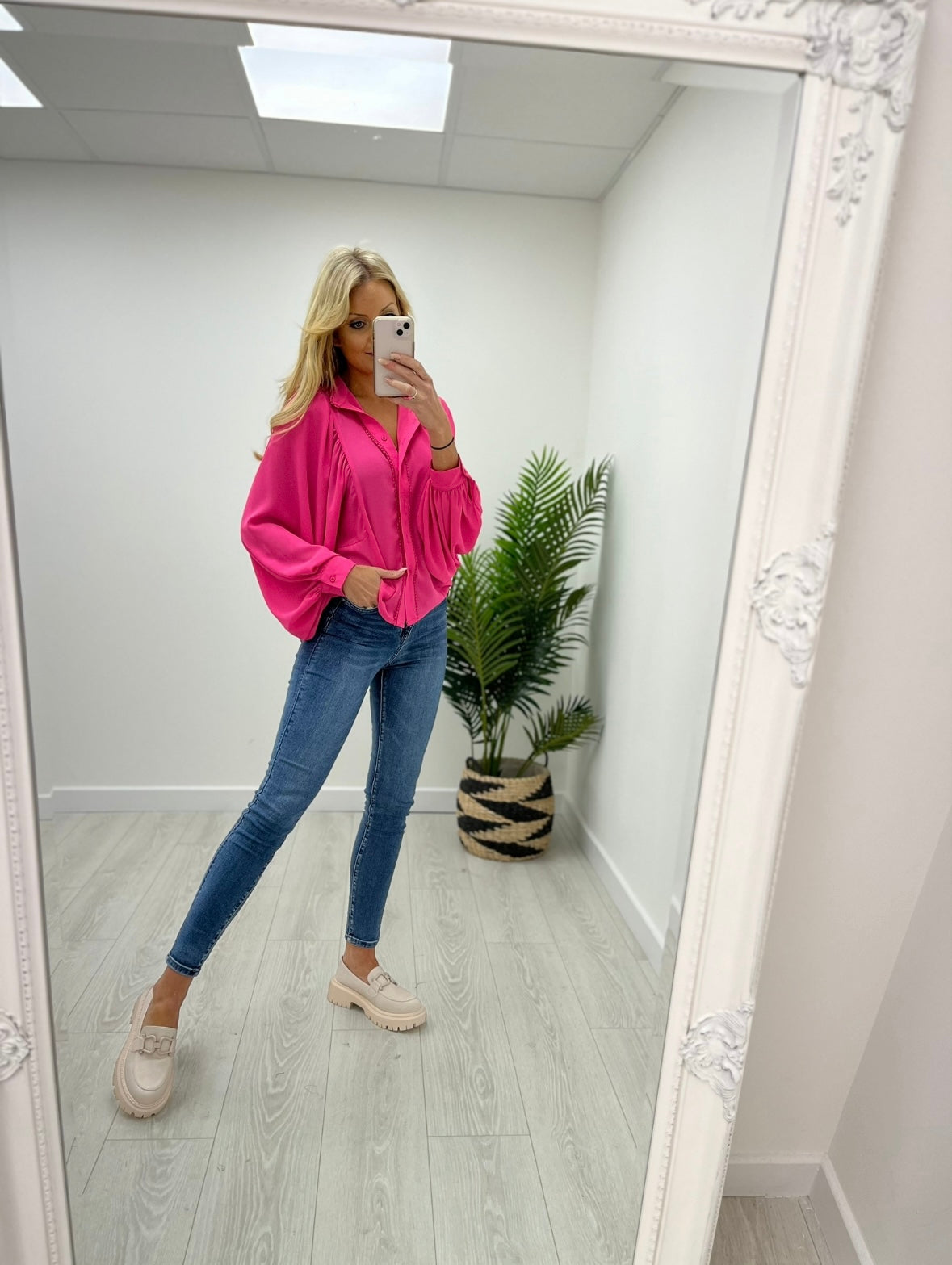 Anaya Pink Blouse