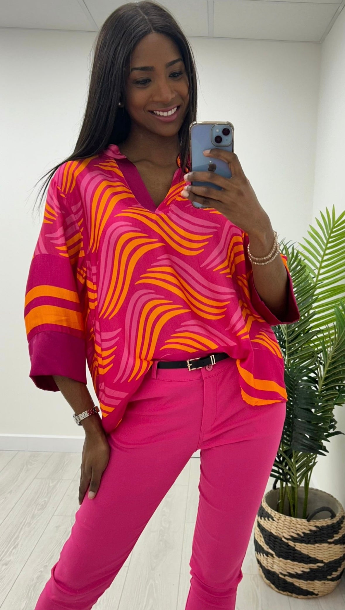 Becca Pink Shirt