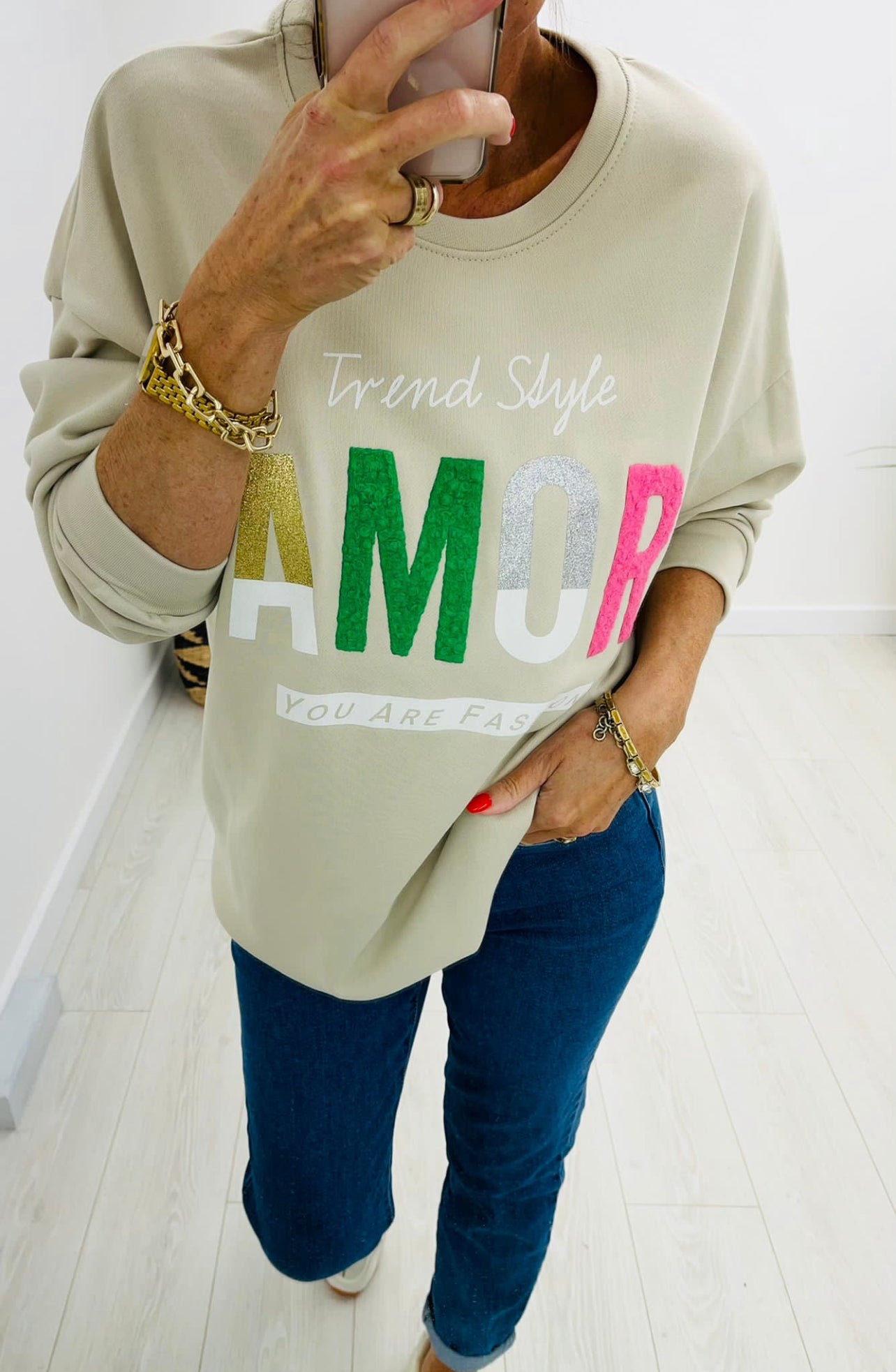 Cali 'Amor' Stone Jumper
