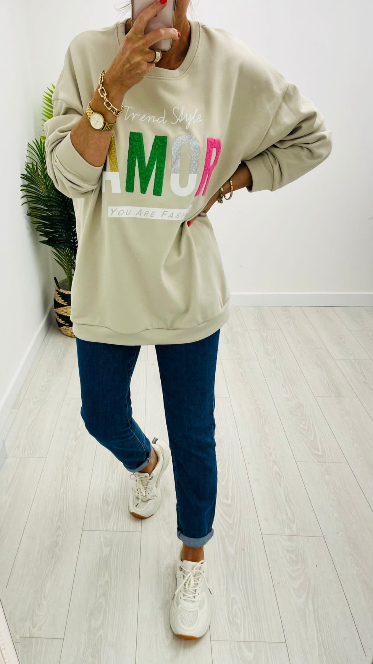 Cali 'Amor' Stone Jumper