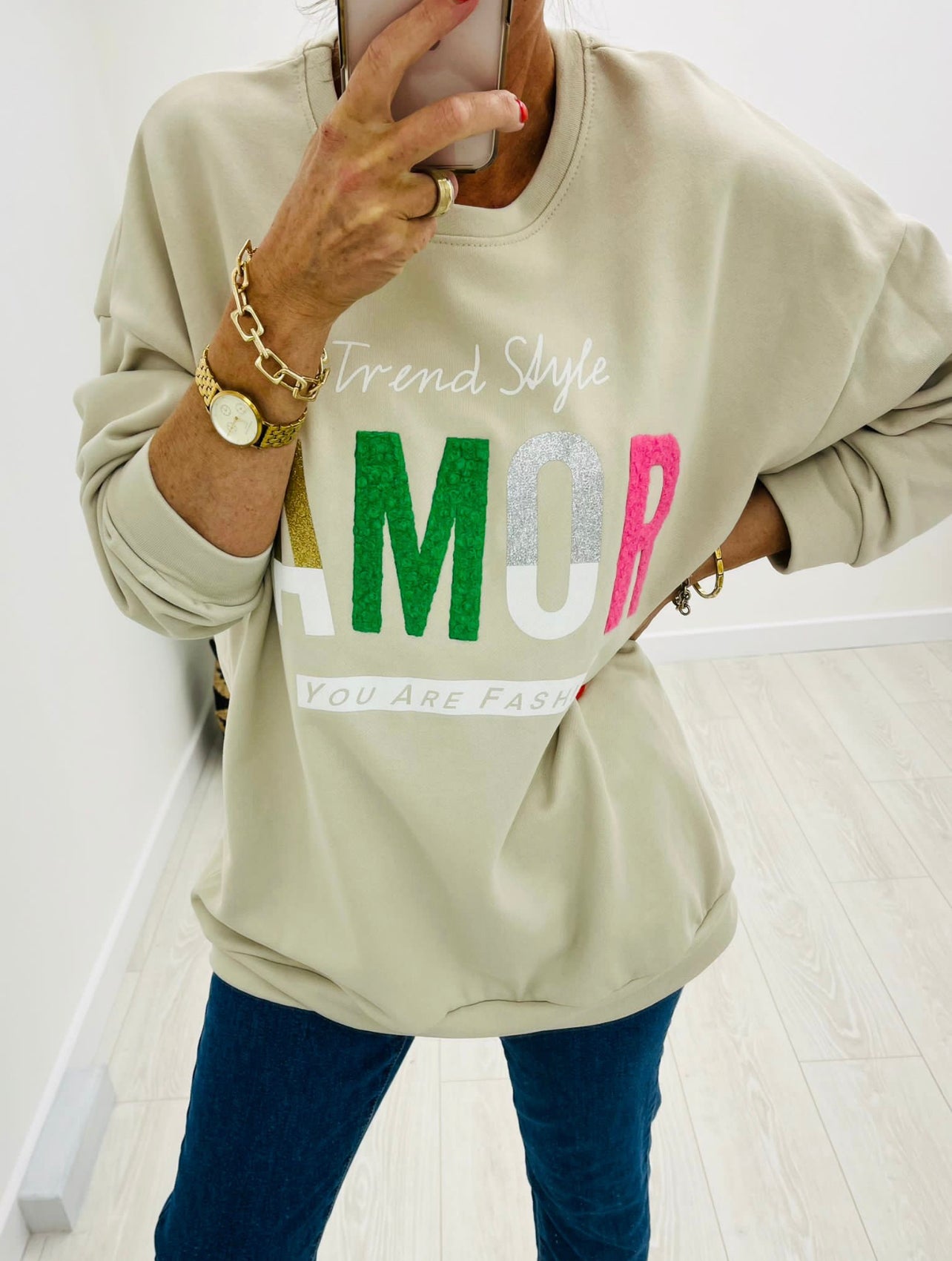 Cali 'Amor' Stone Jumper