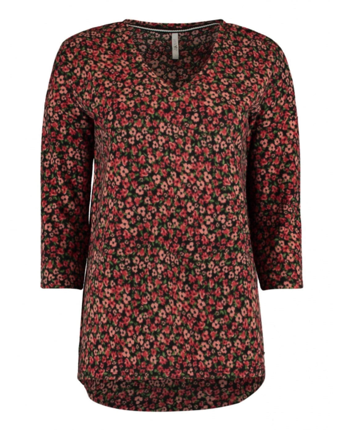 Malia Red Floral Top