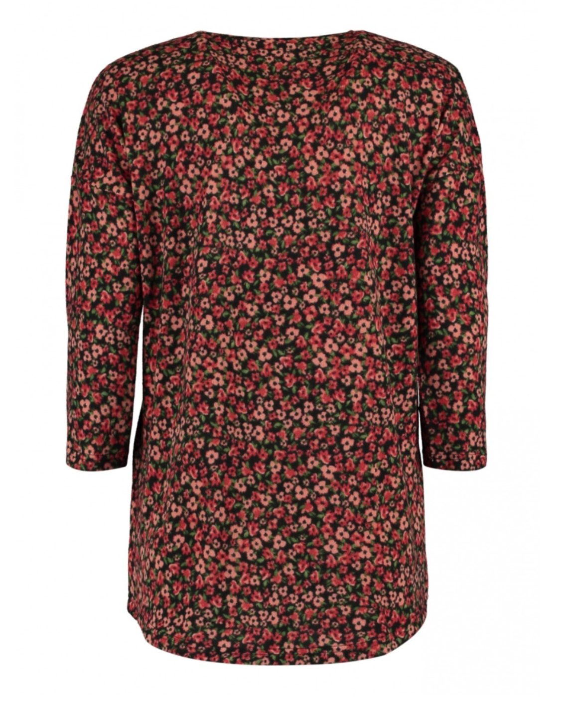 Malia Red Floral Top
