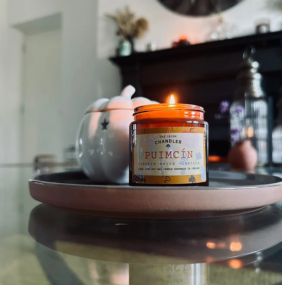 Puimcín Candle from the Irish Chandler