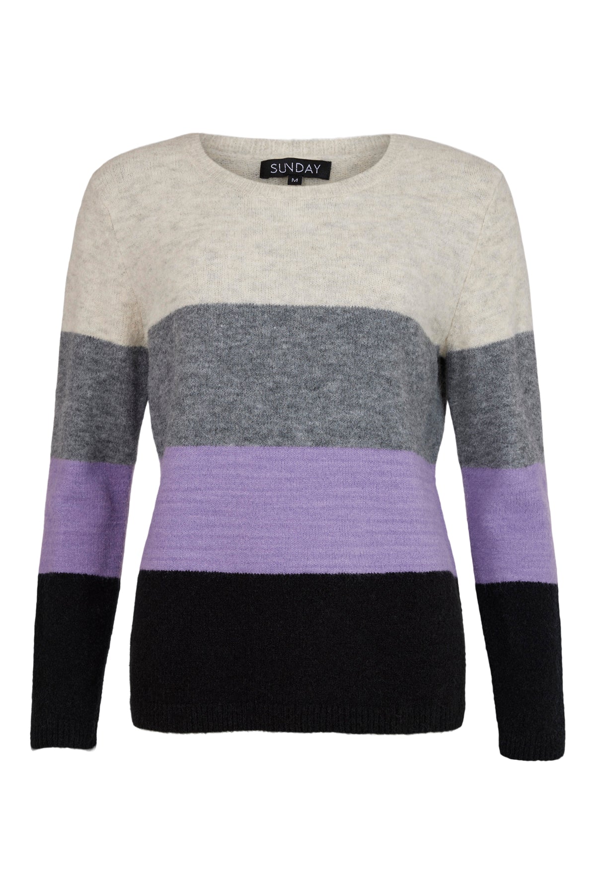 Sunday Knitted Striped Pullover
