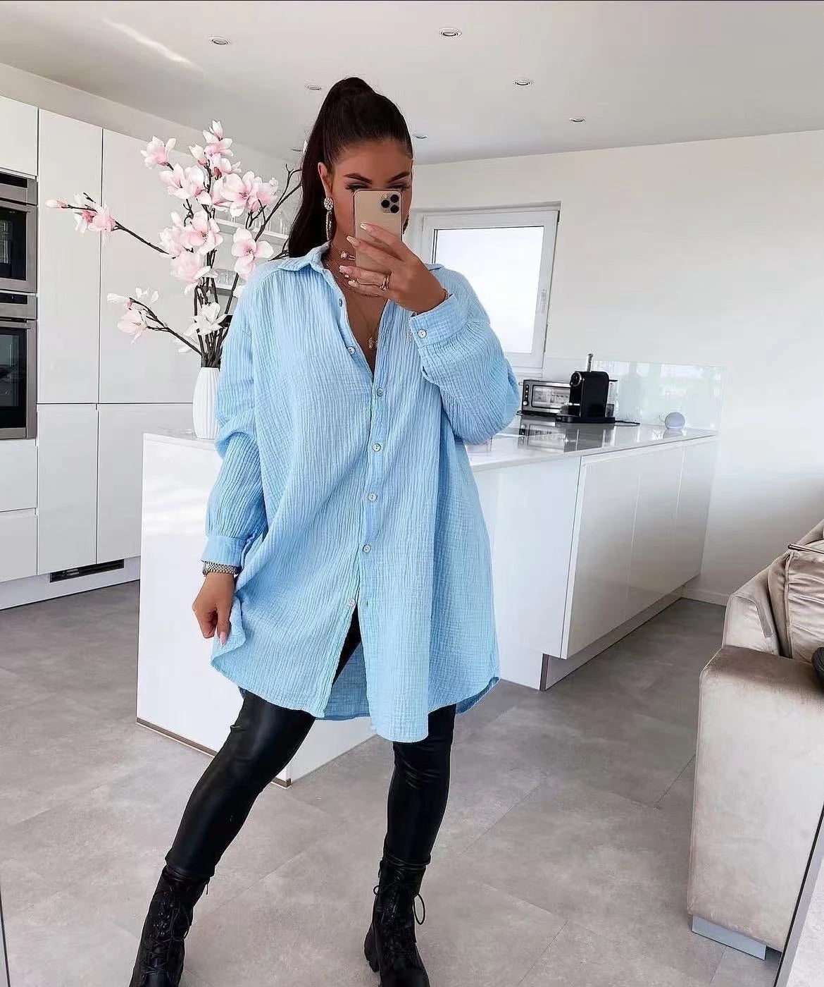 Heidi Baby Blue Co-Ord Set