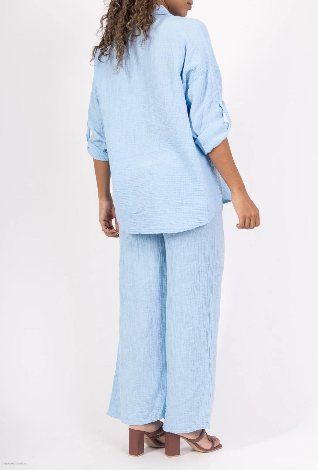 Heidi Baby Blue Co-Ord Set