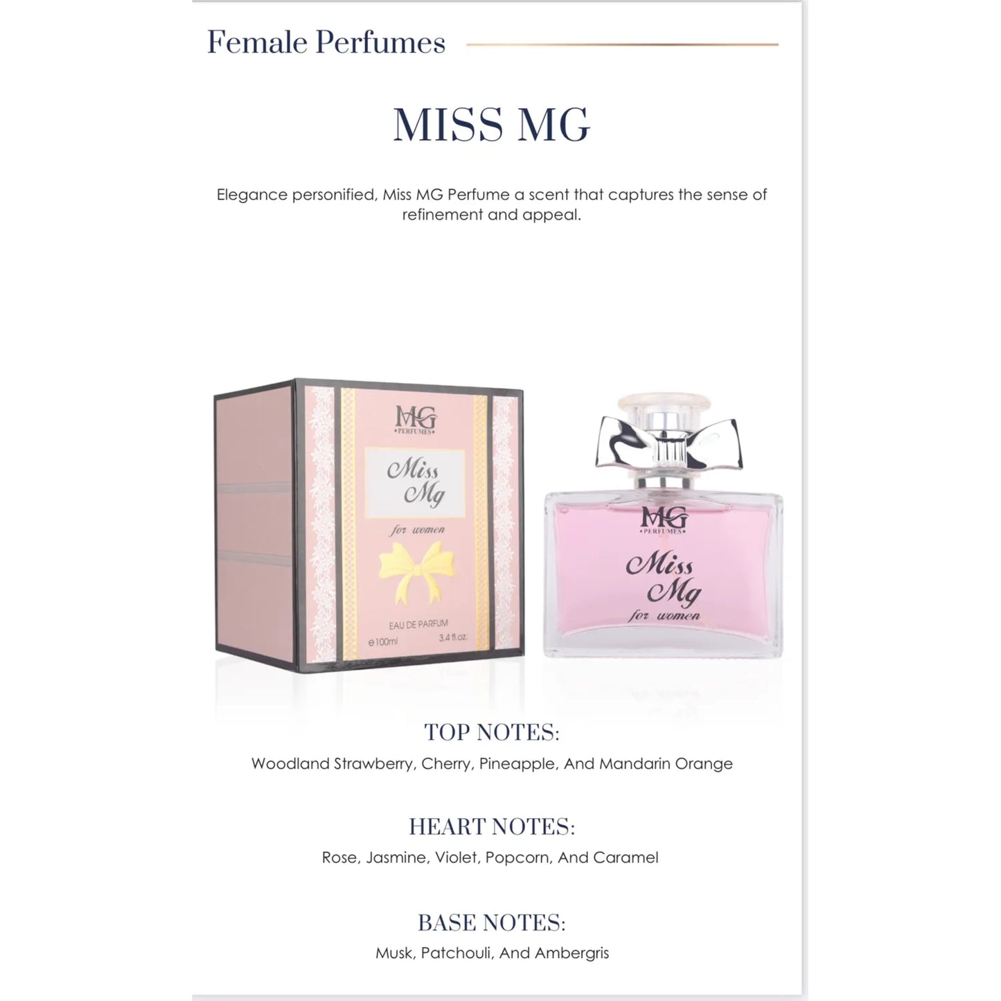 Perfume You Need (2) MISS MG