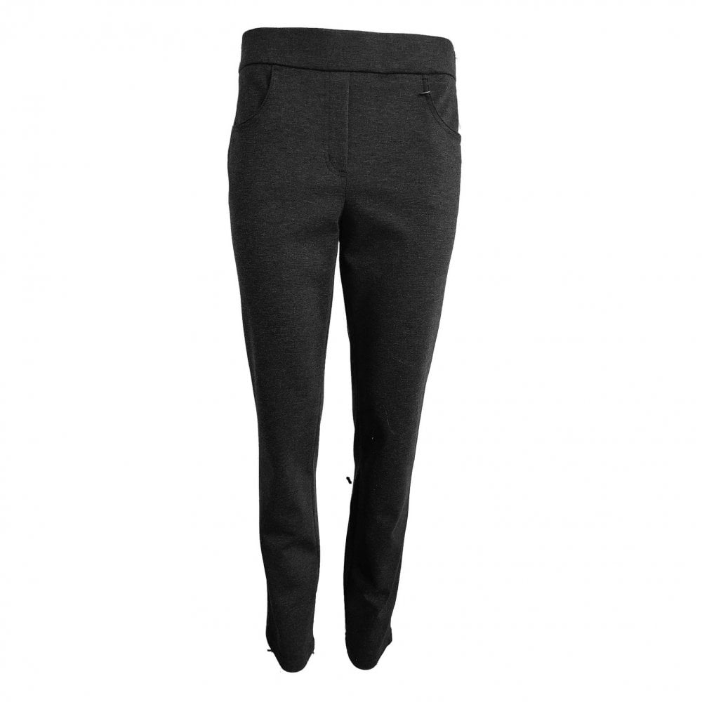 Robell Bella Black Ponte Jersey Trouser