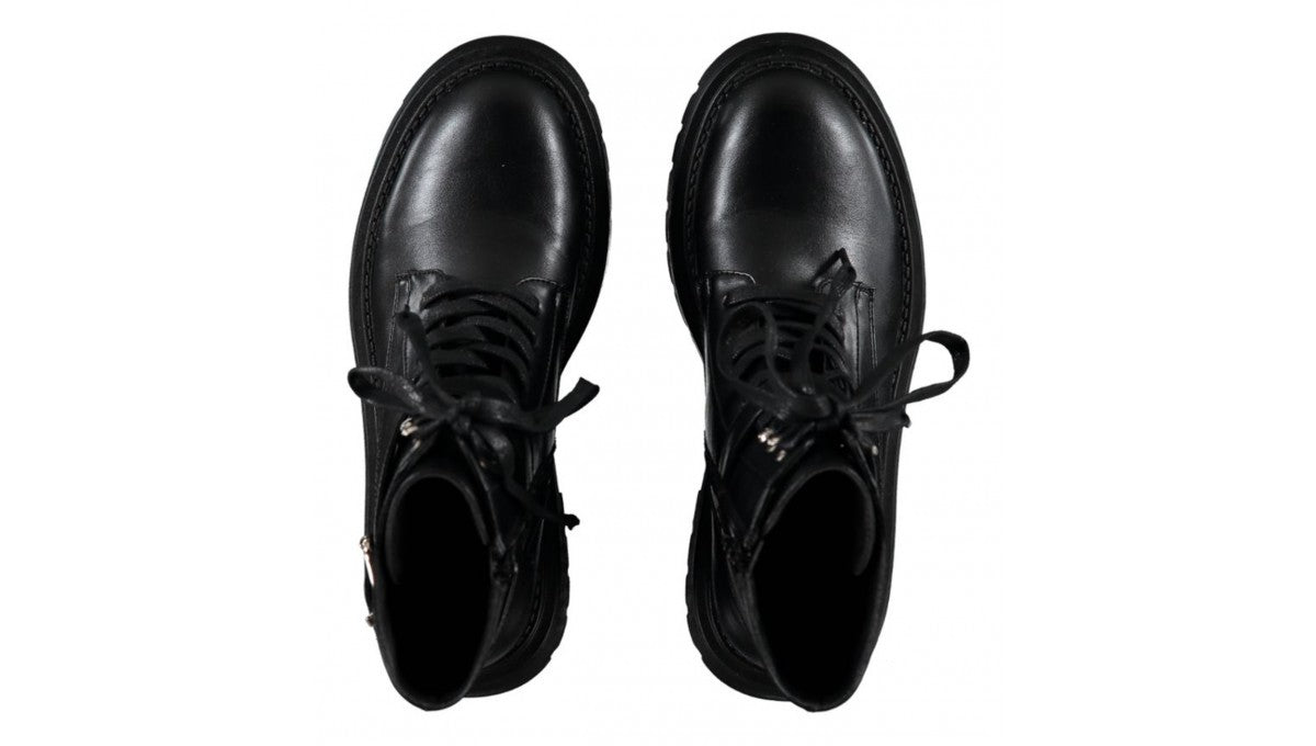 Stilla Black Biker Boots