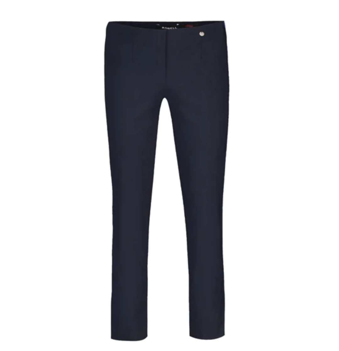 Robell Marie Navy 73cm Trousers