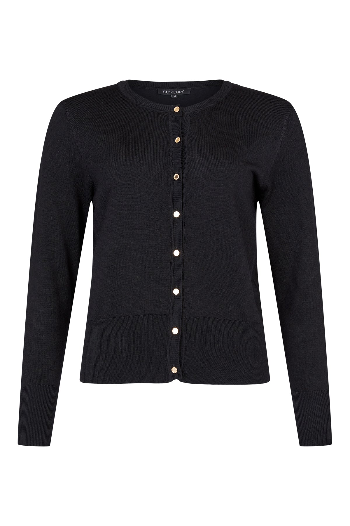 Sunday Black Shimmer Cardigan