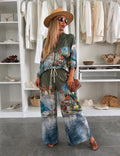 Sheeda Two Piece Print Set
