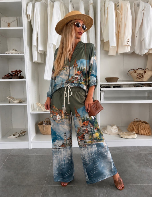 Sheeda Two Piece Print Set