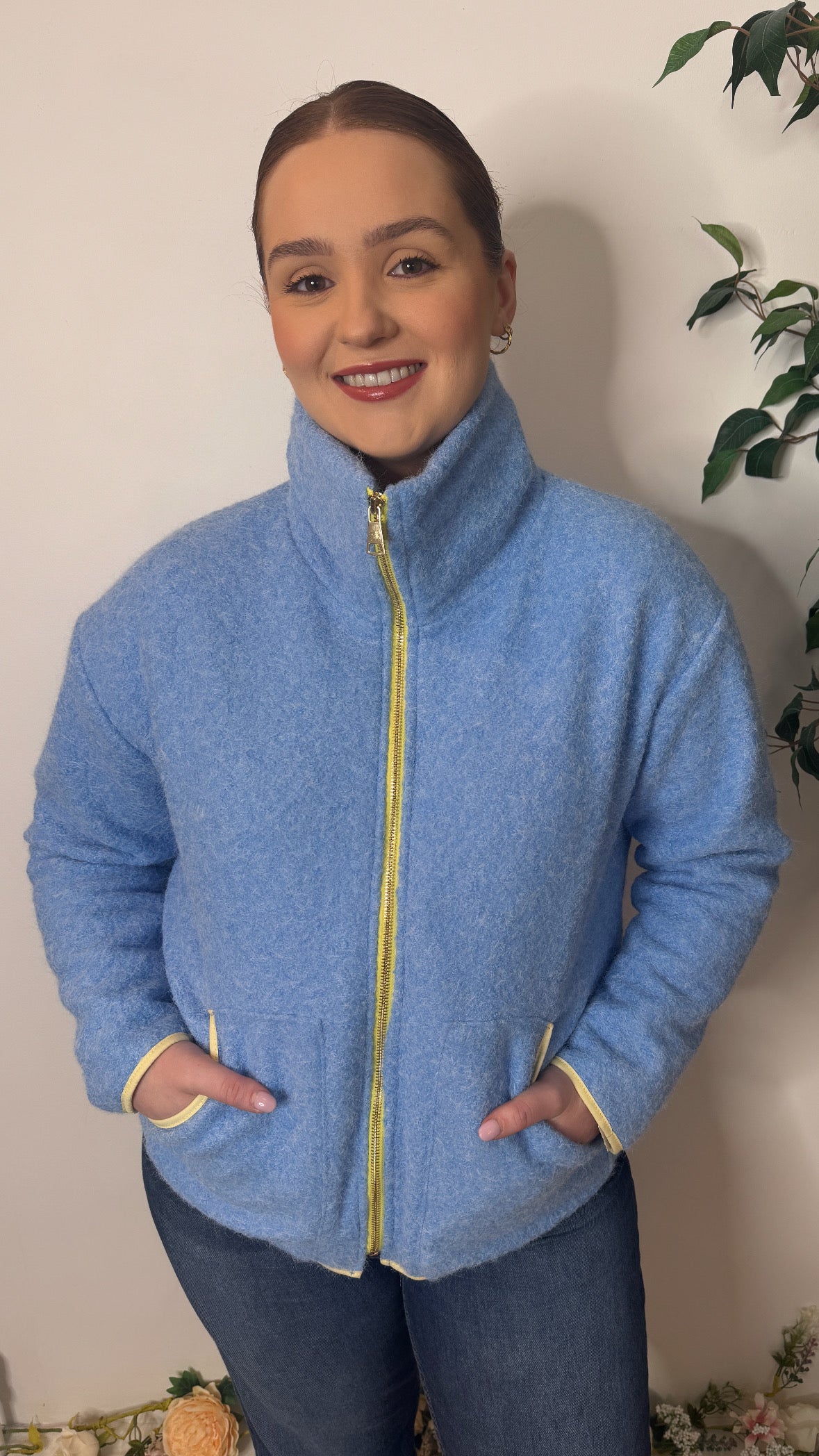 Liza Baby Blue Fleece