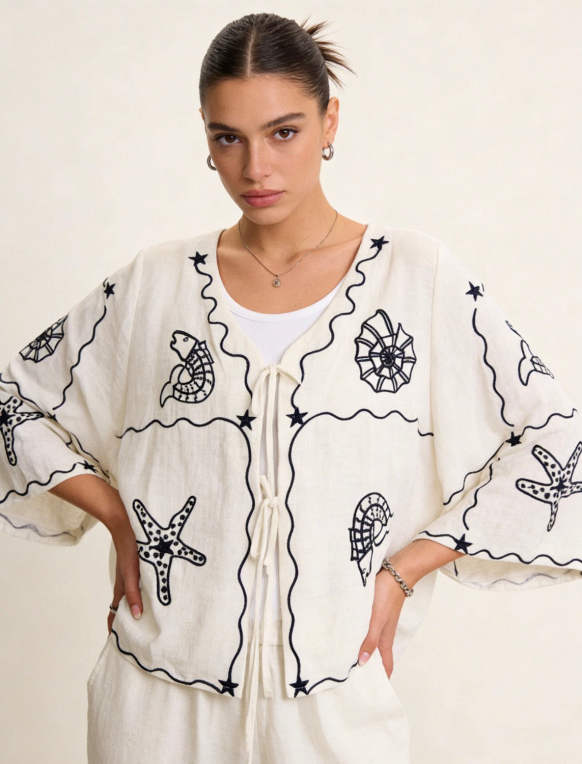 Imogen Linen Feel Overshirt