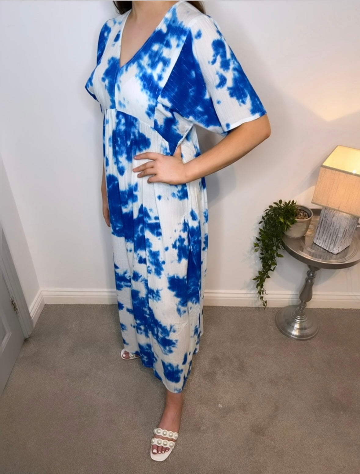 Lotty Tie-Dye Maxi Dress