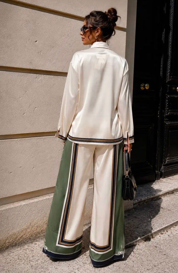 Lara Beige Two Piece Co-Ord