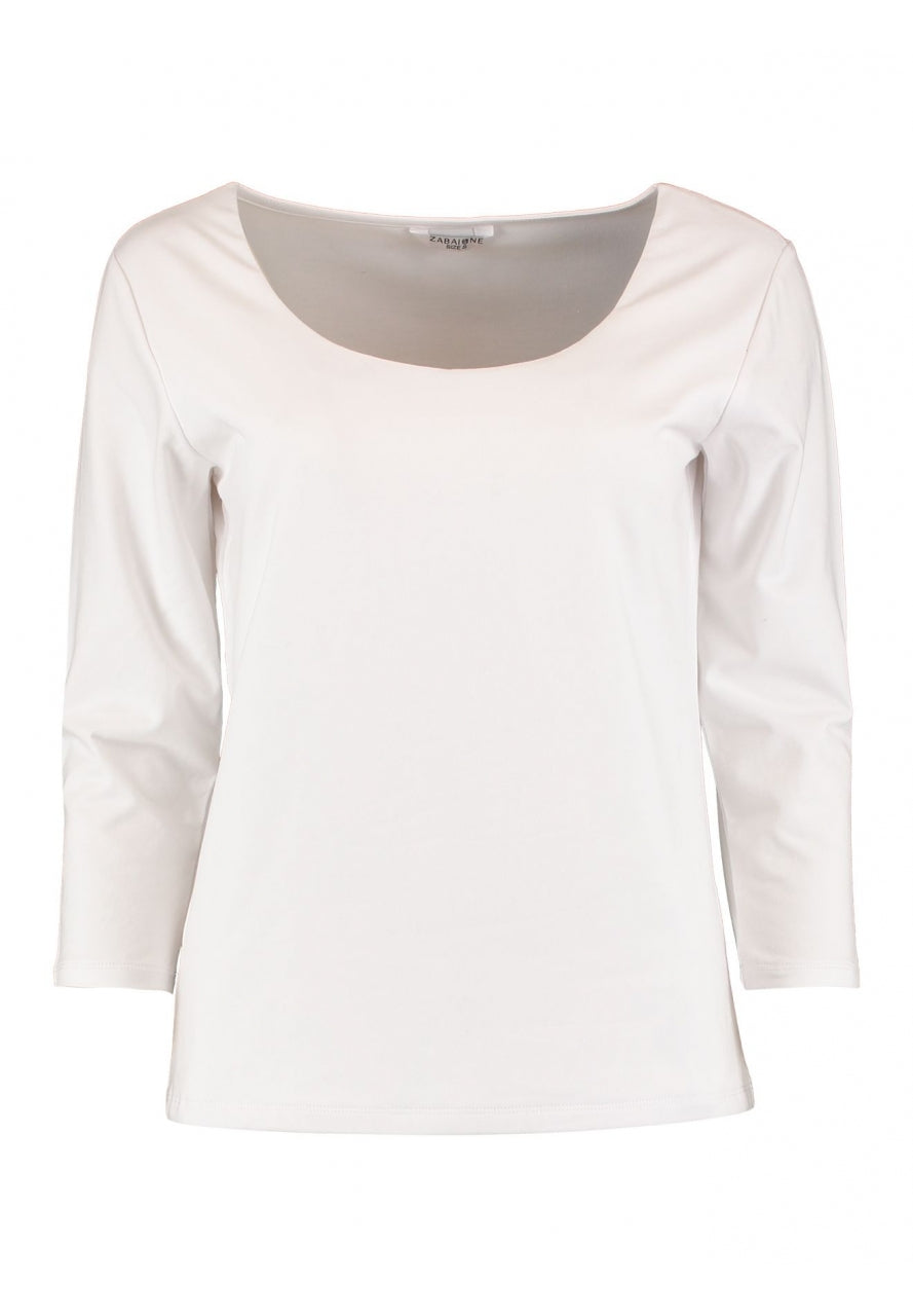 Rivali White Cotton Top